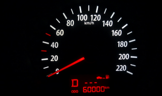 km