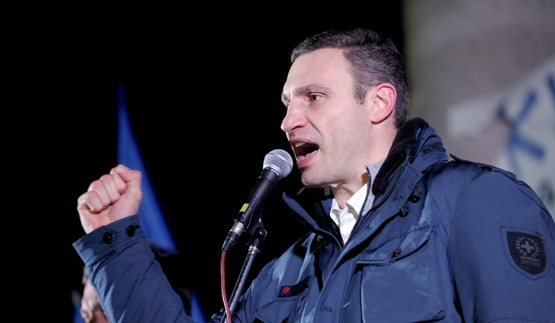 Anti-government protest in Ukraine