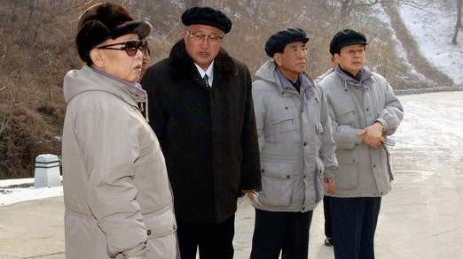 This undated picture released by North K