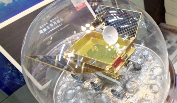 China makes soft landing on moon.