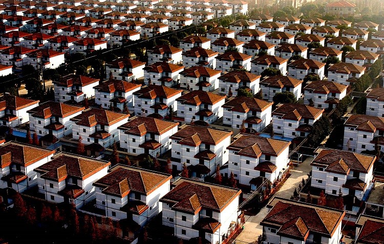 A general view of Huaxi Village from the
