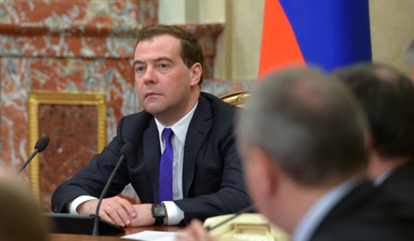 Д.Медведев провел заседание правительства РФ