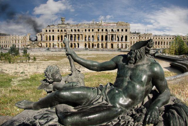 statue of poseidonn