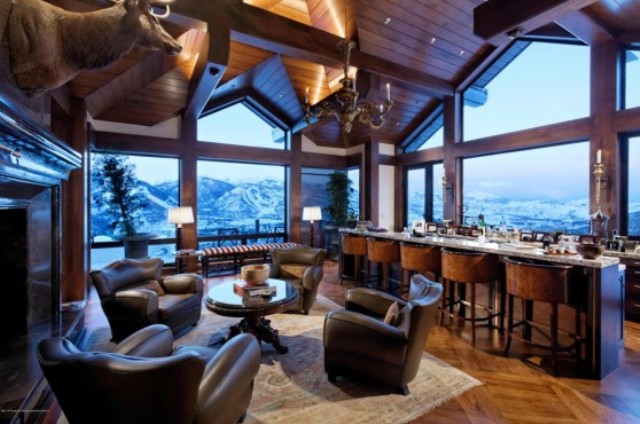 a-taxidermy-deer-watches-over-a-cozy-bar-area