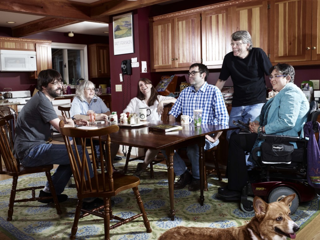 STEPHEN KING AND HIS FAMILY