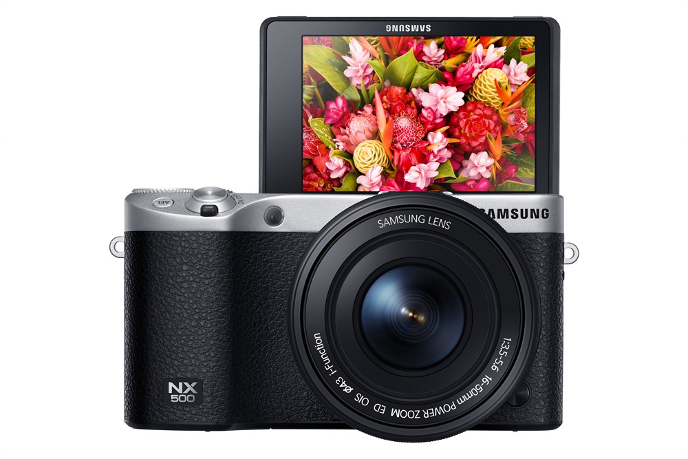 7 EV-NX500_006_Front-Filp-Up_Black