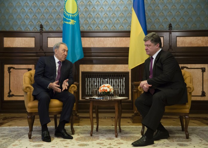 Nazarbaev.Photo by Mykhailo Palinchak/POOL