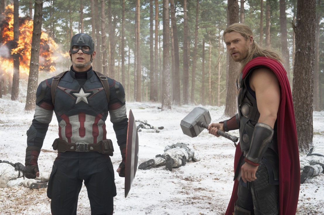 Thor and Captain America