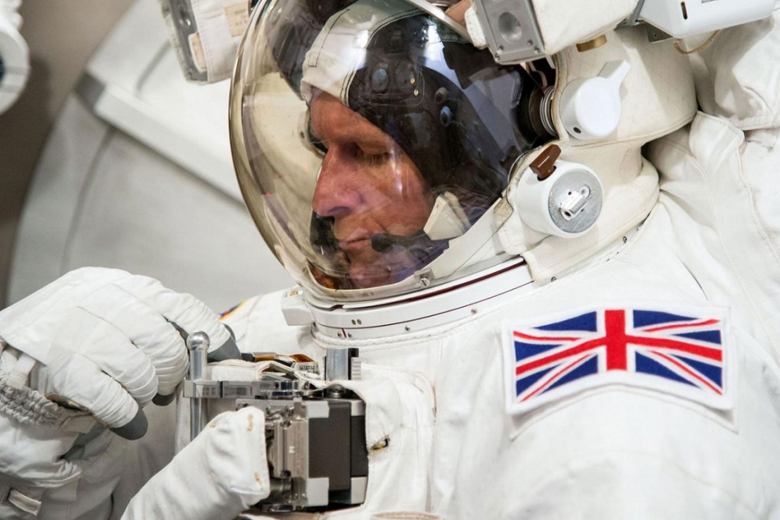 British astronaut Tim Peake - NASA