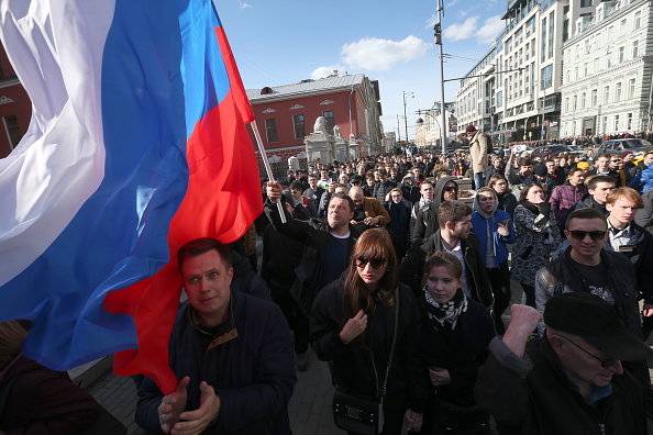 русия, антикорупционен протест