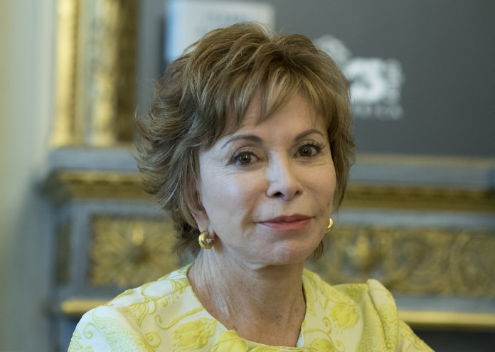 Isabel Allende present her book 'Mas alla del invierno'