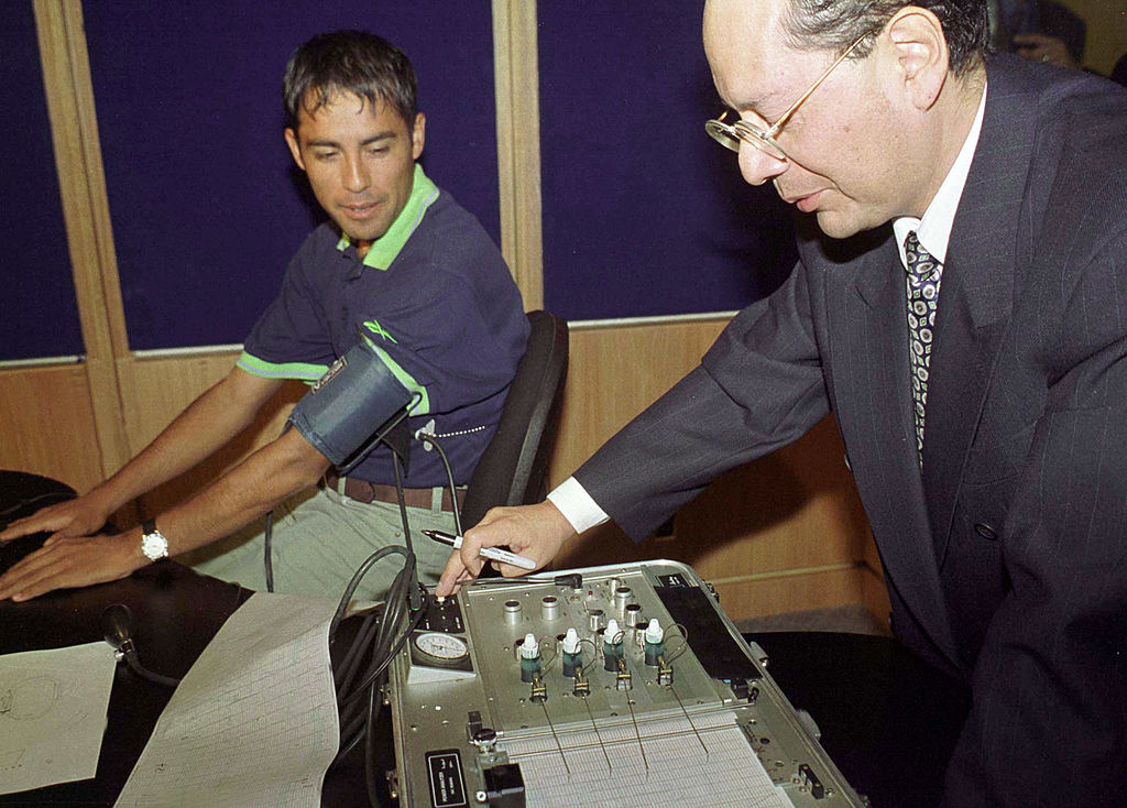  Mexican Walker Segura Takes Lie Detector Test 