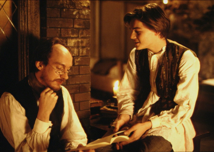 Кадър от филма Пълно затъмнение (1995) , където в ролята