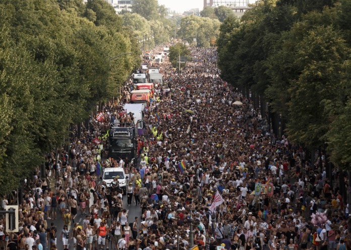  Christopher Street Day In Berlin 