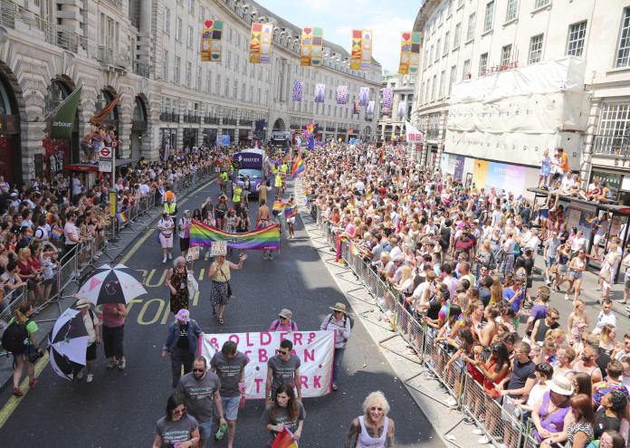  Pride In London 2018 - Barefoot Wine Float 