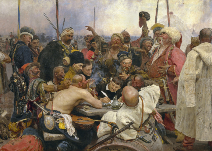Ilja_Jefimowitsch_Repin_-_Reply_of_the_Zaporozhian_Cossacks_-_Yorck