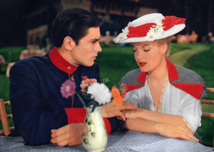  червен делон и роми шнайдер 