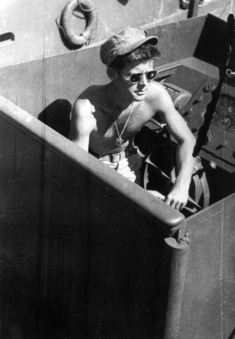  Lt._John_F._Kennedy_aboard_the_PT-109 