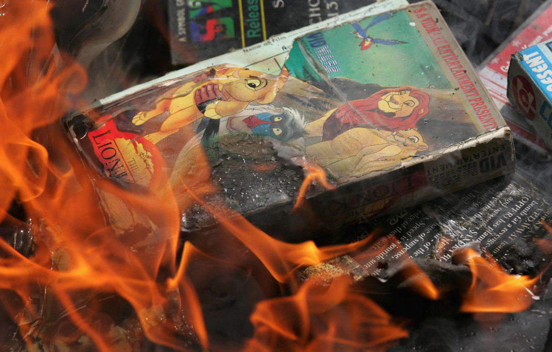  Islamic Madrassa Students Burn DVDs And Music Videos In Capitol 