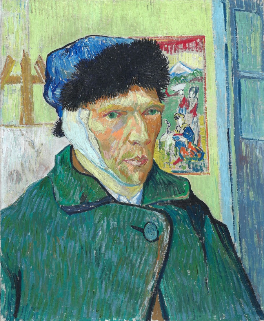  Vincent_van_Gogh_-_Self-portrait_with_bandaged_ear_(1889,_Courtauld_Institute) 