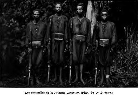  Vauthier_Rene_Le_Congo_Belge_159_Les_sentinelles_de_la_Princesse_Clementine 