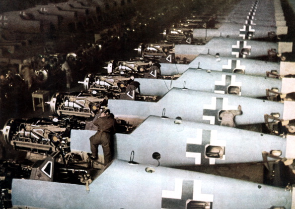 Военната индустрия на Германия през Втората Световна война може да