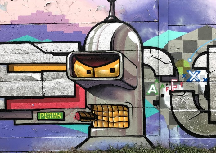 Под графити“ често се разбира незаконно драскване, рисуване или издълбаване