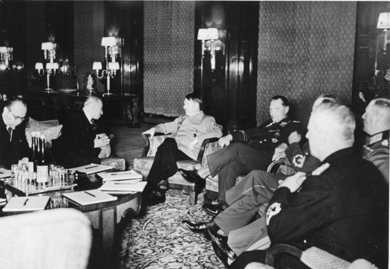 Berlin, Besuch Emil Hacha, Gespräch mit Hitler
