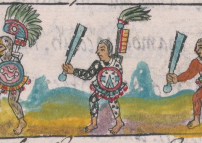  Florentine_Codex_IX_Aztec_Warriors 