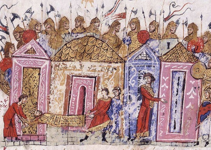 По време на епохата на викингите в армията на Византийската
