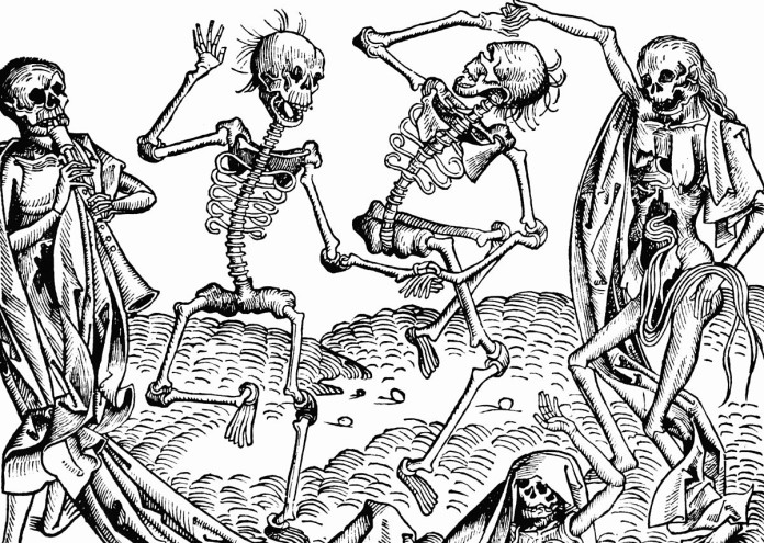 През Средновековието Черната смърт или пестиленция както съвременниците наричат ​​различни