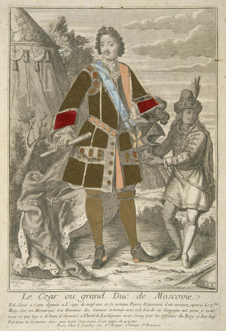 Portrait Of Emperor Peter I