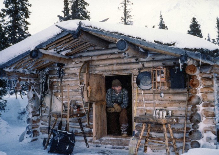 Richard_Proenneke_in_his_cabin