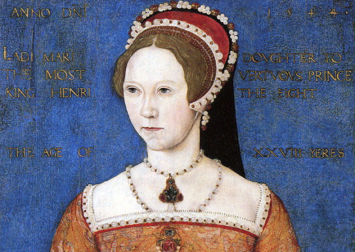 Мария I Тюдор на портрета твърде често се споменава само