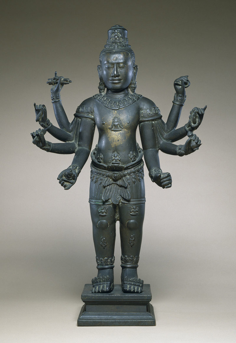  Cambodian_-_Eight-armed_Avalokiteshvara_-_Walters_542726 