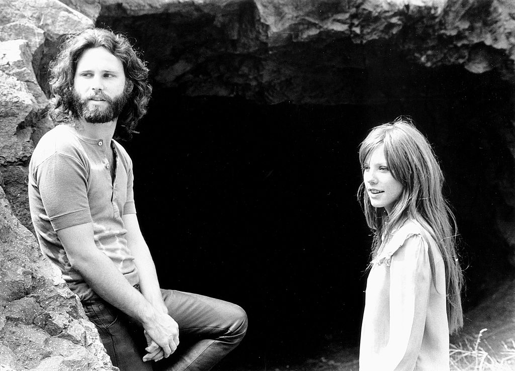  Jim Morrison and Pamela Courson Photo Shoot in Hollywood Hills, 1969 