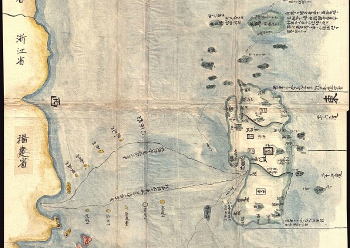  800px-1781_Japanese_Temmei_1_Manuscript_Map_of_Taiwan_and_the_Ryukyu_Dominion_-_Geographicus_-_TaiwanRyukyu-unknown-1781 