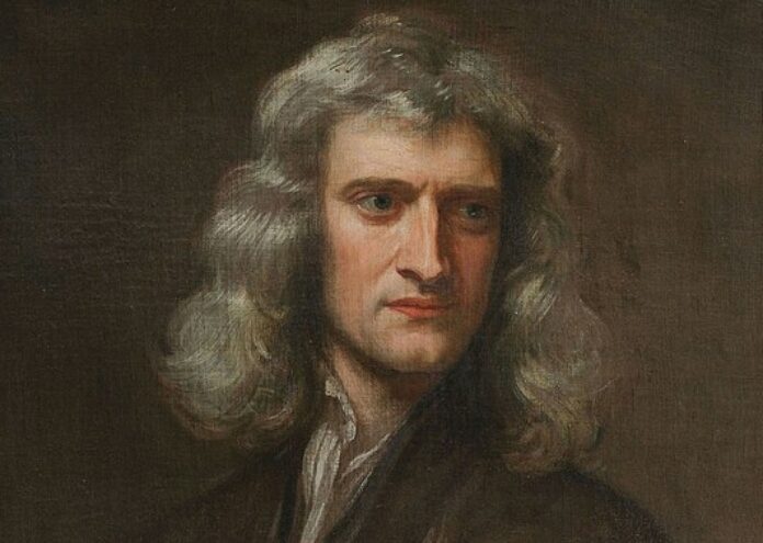 Понеже Исак Нютон е безумно добър по физика и математика