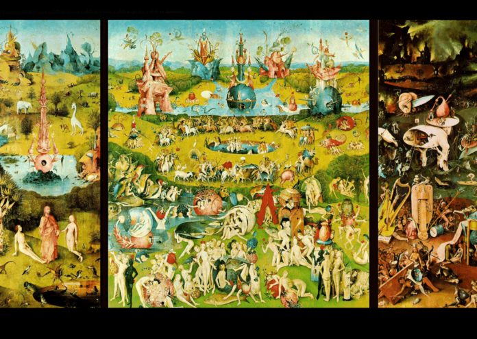 Изкуството на холандския художник Йеронимус Бош е известно с фантастични