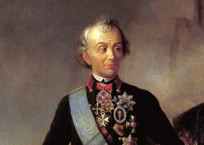 Александър Суворов е генерал от руската армия през XVIII в